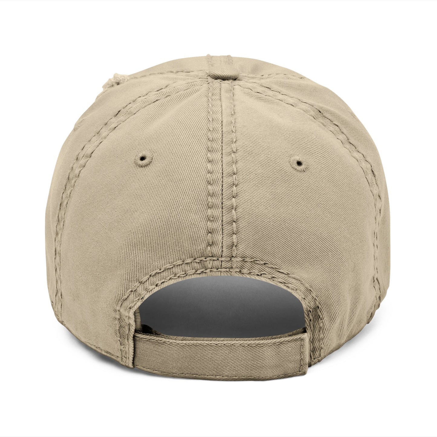 Limitless Distressed Dad Hat – Casual Embroidered Cap for Everyday Wear
